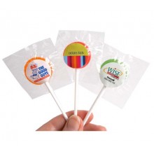 SMALL BRANDED LOLLIPOP